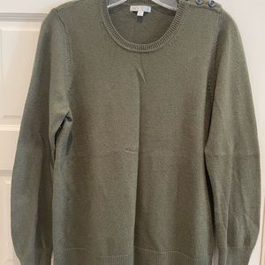 GAP army green sweater